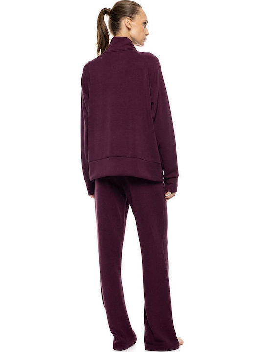 Purple Tracksuit Set