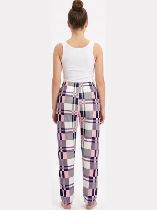 Soccus Soccus Damen-Schlafanzug Mehrfarbig Baumwollenes Winter-Hosen