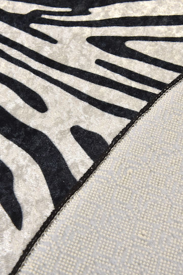Conceptum Hypnose Zebra Round Multicolour Rug Φ100cm