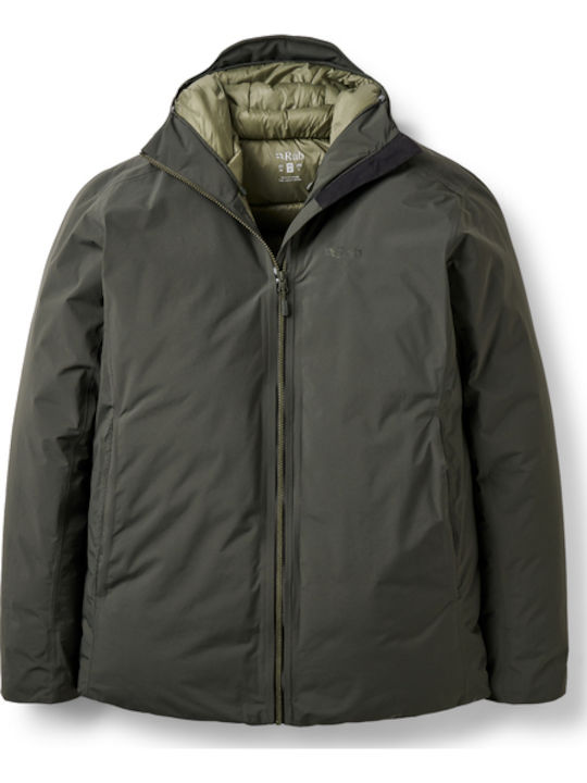 Puffer Herren Jacken Dunkle Armee