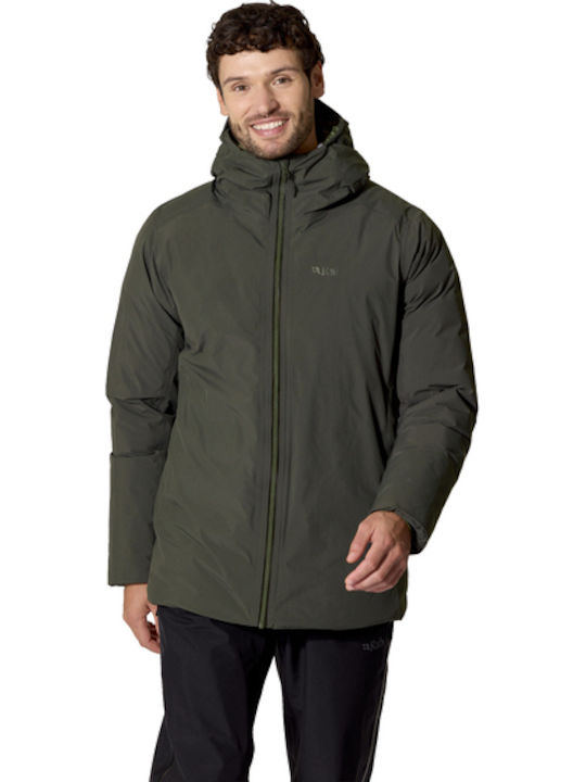 Puffer Herren Jacken Dunkle Armee