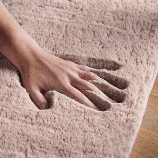 SpitiBazaar 160x230cm Αντιολισθητικό Γούνινο Ροζ SpitiBazaar 160x230cm Αντιολισθητικό Γούνινο Ροζ