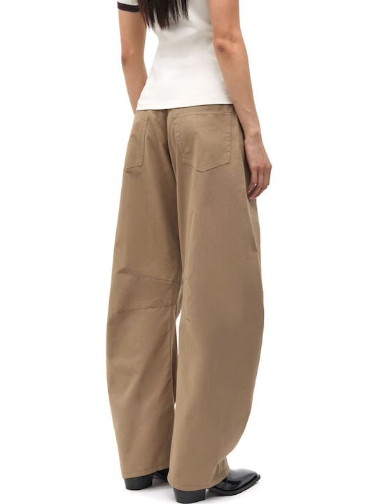 Samsoe Samsoe Women's Fabric Pantaloons Lead-Gray