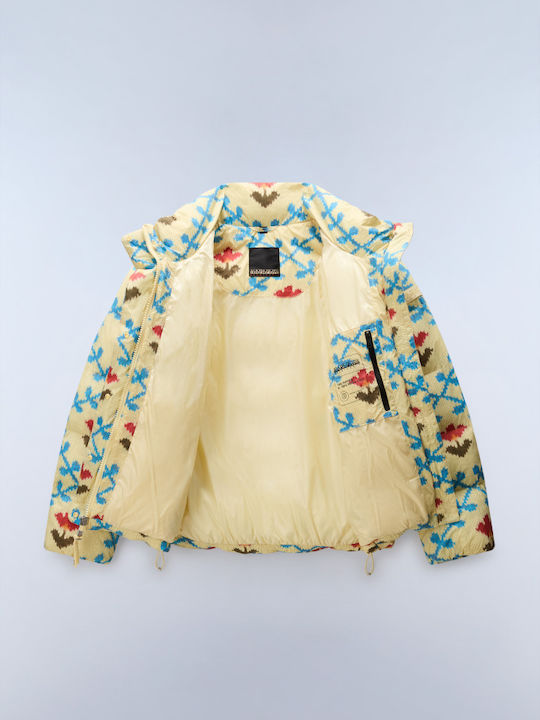 Napapijri Jachetă Puffer Multicolor