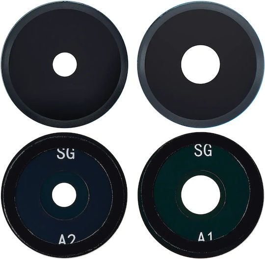 Back Camera Lens Glass Only Xiaomi Redmi 14c 2 Piece Set Midnight Black