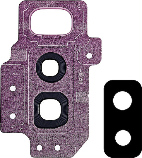 Back Camera Lens Bracket Bezel Samsung Galaxy S9 Plus Purple