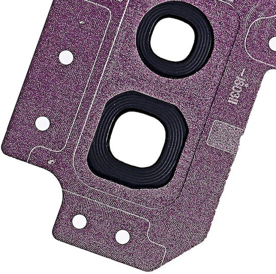 Back Camera Lens Bracket Bezel Samsung Galaxy S9 Plus Purple
