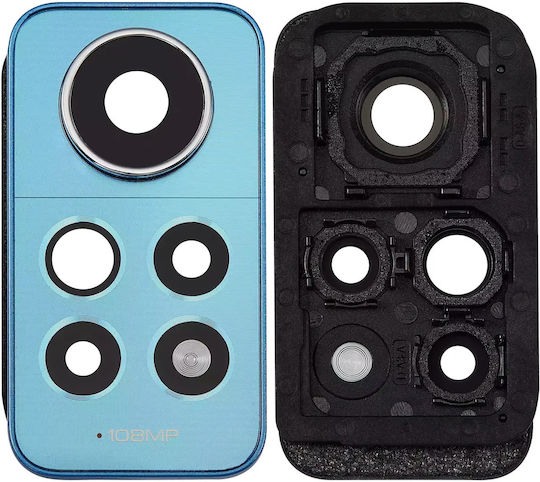 Back Camera Lens Bracket Bezel Xiaomi Redmi Note 12 Pro 4g Star Blue
