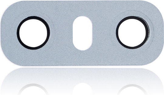 Back Camera Lens Glass Only Adhesive Lg G6 Ice Platinum Silver