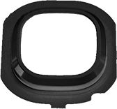 Back Kameraobjektiv Samsung Galaxy J7 J710 2016 Schwarz