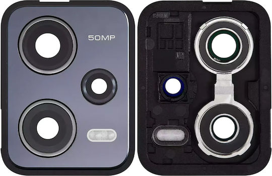Back Camera Lens Bracket Bezel Xiaomi Redmi Note 12 Pro 5g Black