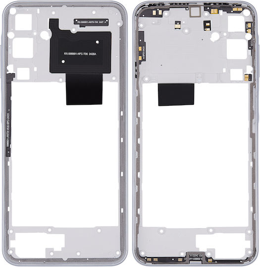 Mid-frame Housing Samsung Galaxy A16 5g A166p 2024 Light Gray