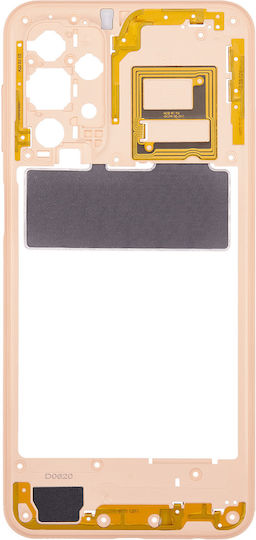 Mid-frame Housing Samsung Galaxy A23 5g A236b 2022 International Version Peach