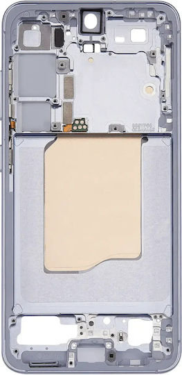 Mid-frame Housing Samsung Galaxy S25 5g Us & International Version Icy Blue