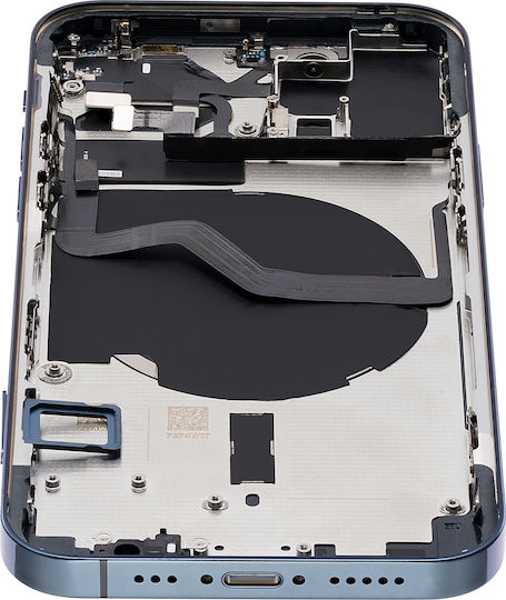 Back Housing W Small Parts Iphone 12 Pro Eu Global Version Aftermarket Plus Pacific Blue