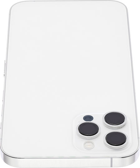 Back Housing W Small Parts Iphone 12 Pro Max Eu Global Version Aftermarket Plus Silver