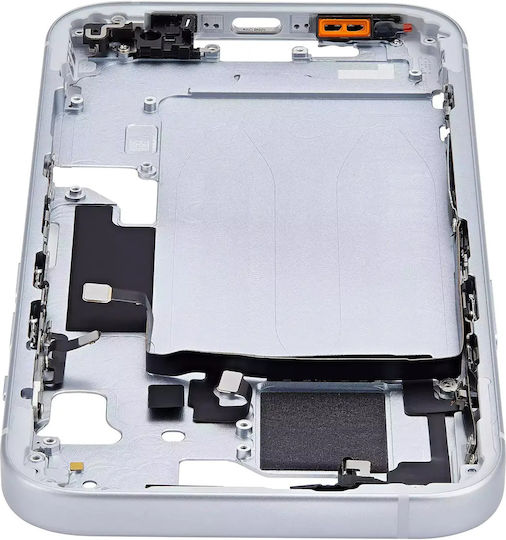 Mid-frame Housing W Small Parts Iphone 15 Us Version Aftermarket Plus Blue