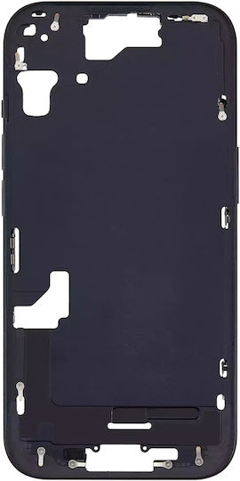 Mid-frame Housing W Small Parts Iphone 15 Eu Global Version Aftermarket Plus Black