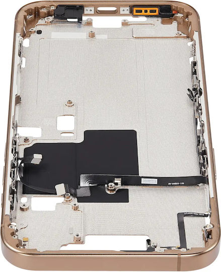 Mid-frame Housing Power Volume Button Iphone 16 Pro Max Eu Global Version Aftermarket Plus Desert Titanium