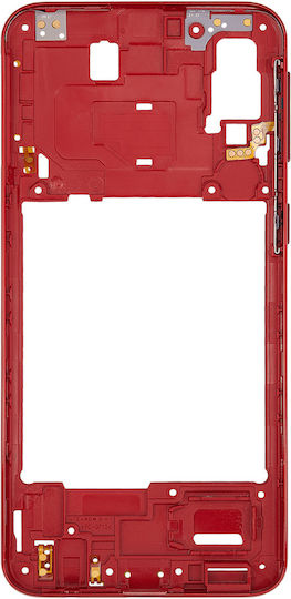 Mid-frame Housing Samsung Galaxy A40 A405 2019 Aftermarket Plus Coral