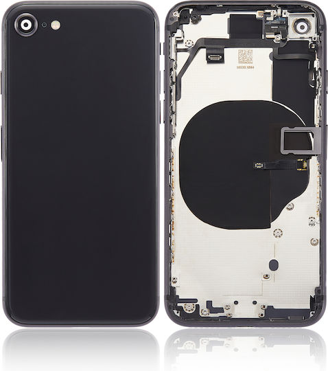 Back Housing Small Components Pre-installed Iphone 8 No Logo Aftermarket Plus Space Gray