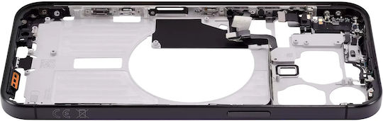 Mid-frame Housing W Small Parts Iphone 15 Pro Max Eu Global Version Aftermarket Plus Black Titanium