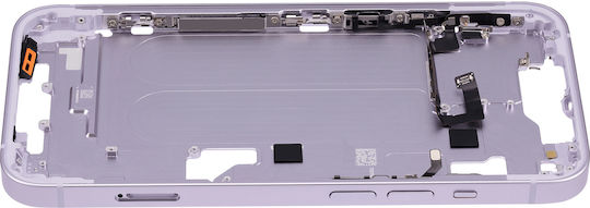 Mid-frame Housing W Small Parts Iphone 14 Eu Global Version Aftermarket Plus Purple