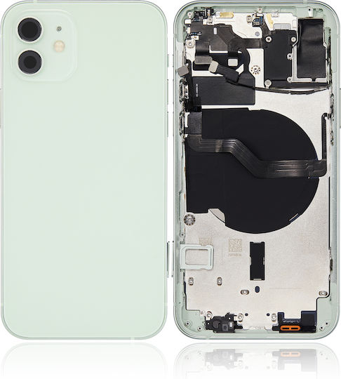 Back Housing W Small Parts Iphone 12 Eu Global Version Aftermarket Plus Green