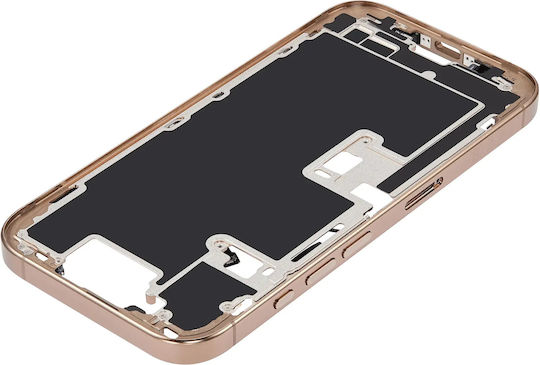 Mid-frame Housing Power Volume Button Iphone 16 Pro Eu Global Version Aftermarket Plus Desert Titanium
