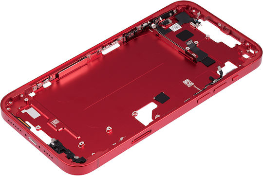 Mid-frame Housing W Small Parts Iphone 14 Plus Eu Global Version Aftermarket Plus Red
