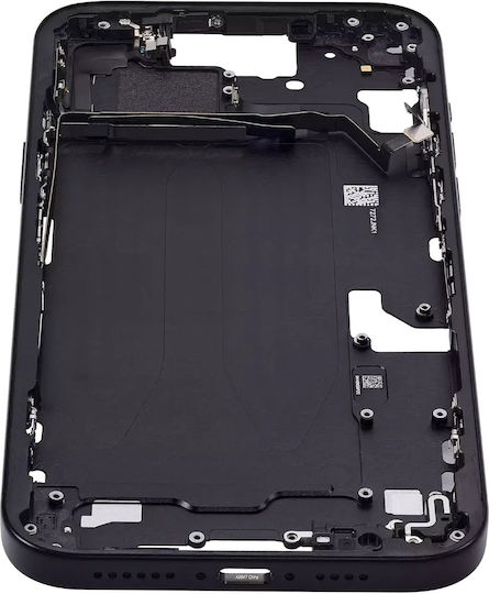 Mid-frame Housing W Small Parts Iphone 15 Plus Us Version Aftermarket Plus Black