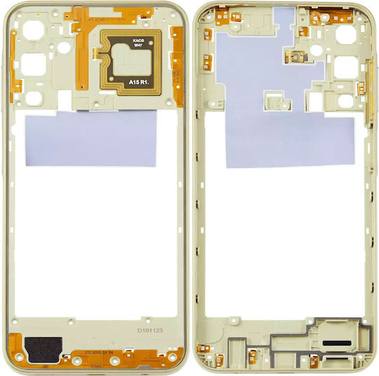 Mid-frame Housing Samsung Galaxy A15 A155 2023 Personality Yellow