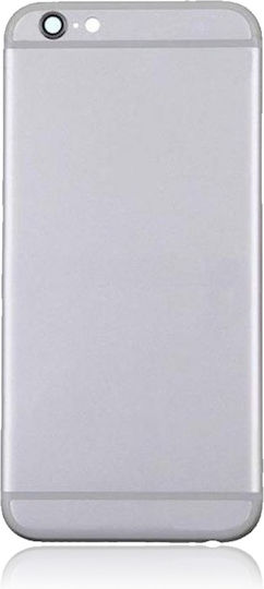 Carcasă Spate Cu Piese Mici iPhone 6 Plus Fără Logo Aftermarket Plus Argintiu