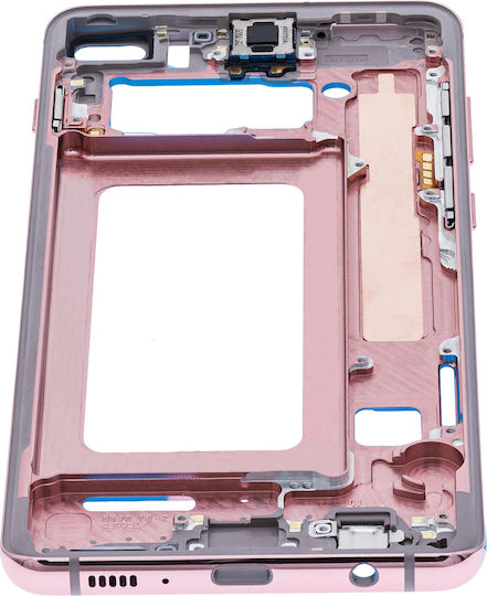 Mid-frame Housing Samsung Galaxy S10 Plus Small Parts Flamingo Pink