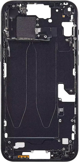 Mid-frame Housing W Small Parts Iphone 15 Plus Eu Global Version Aftermarket Plus Black