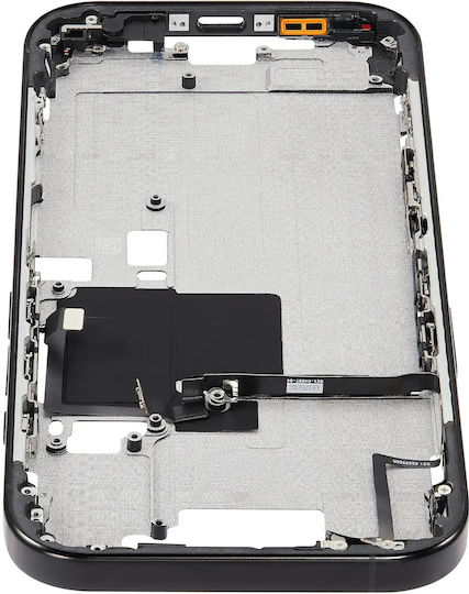 Mid-frame Housing Power Volume Button Iphone 16 Pro Eu Global Version Aftermarket Plus Black Titanium