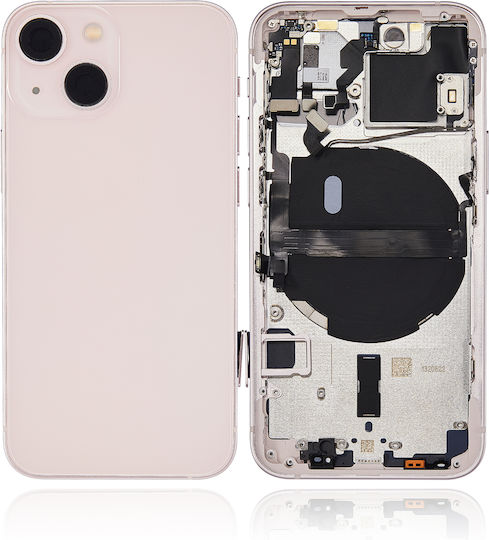 Back Housing W Small Parts Iphone 13 Mini Eu Global Version Aftermarket Plus Pink
