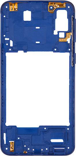 Mid-frame Housing Samsung Galaxy A40 A405 2019 Aftermarket Plus Blue