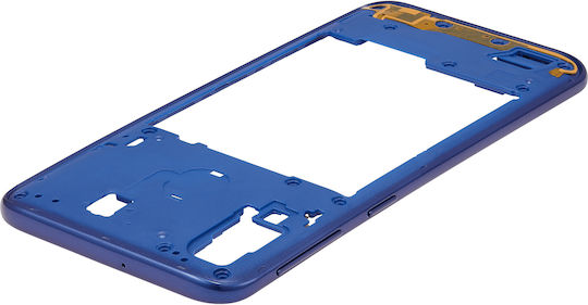 Mid-frame Housing Samsung Galaxy A40 A405 2019 Aftermarket Plus Blue