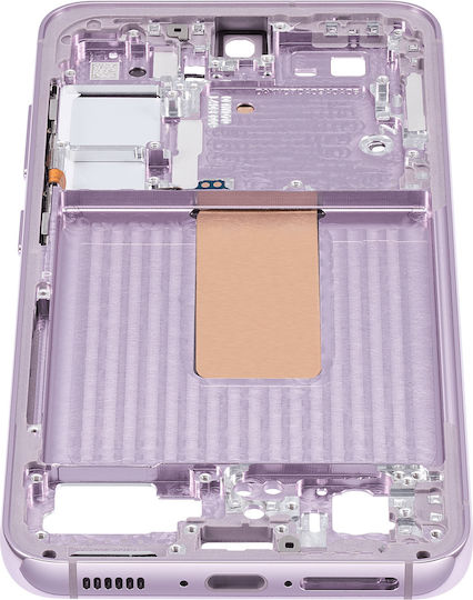 Mid-frame Housing Samsung Galaxy S23 5g Us & International Version Lavender