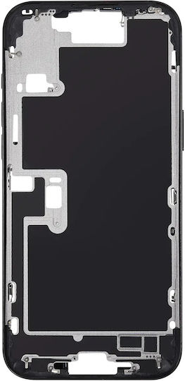 Mid-frame Housing Power Volume Button Iphone 16 Pro Max Eu Global Version Aftermarket Plus Black Titanium