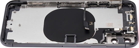 Back Housing Small Components Pre-installed Iphone X No Logo Aftermarket Plus Space Gray