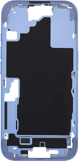 Mid-frame Housing Power Volume Button Iphone 16 Us Version Aftermarket Plus Ultramarine