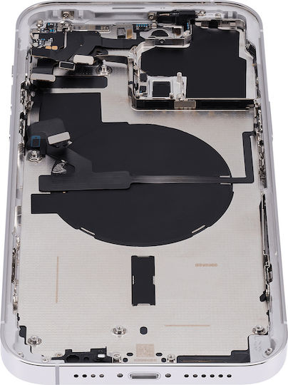 Back Housing W Small Parts Iphone 14 Pro Max Us Version Aftermarket Plus Silver