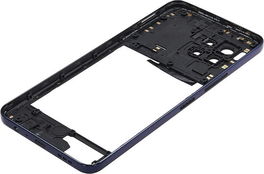 Mid-Frame Housing T-mobile Revvl 7 Pro Azurit Blau