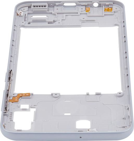 Mid-frame Housing Samsung Galaxy A30 A305 2019 Aftermarket Plus White