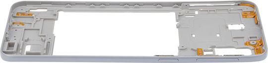 Mid-frame Housing Samsung Galaxy A40 A405 2019 Aftermarket Plus White