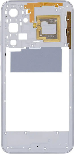 Mid-frame Housing Samsung Galaxy A16 5g A166u 2024 Us Version Light Gray