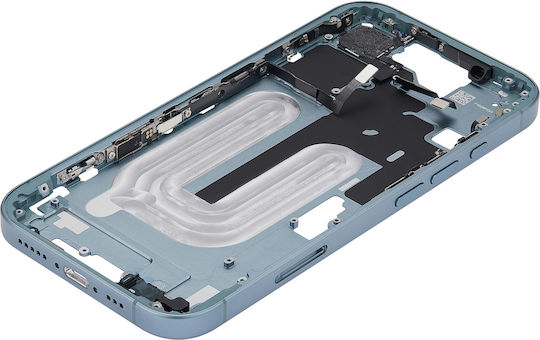 Mid-frame Housing Power Volume Button Iphone 16 Eu Global Version Aftermarket Plus Teal