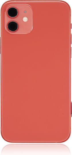 Back Housing W Small Parts Iphone 12 Eu Global Version Aftermarket Plus Red